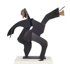 Inge King, Fiesta (Maquette) 1989-90, 1989-90, polychrome steel