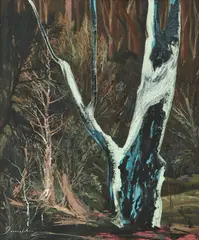 Freda Robertshaw, Bush Study, oil on canvas