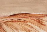 Central Australia 1968 by Sidney Nolan, 1968, ripolin on paper, sold Dec 2021