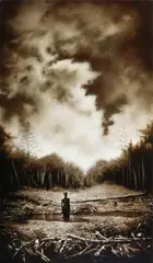 Michael Peck, The Ghost of Little River 2013, 2013, oil on linen