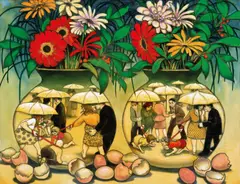 Fred Cress, The Cusp 2005, 2005, synthetic polymer paint on canvas