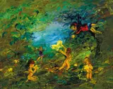 David Boyd, The Butterfly 1974, 1974, oil on canvas