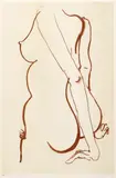 Brett Whiteley, Back 2 1981, 1981, lithograph