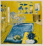 Brett Whiteley, The Cat 1980, 1980, offset lithograph