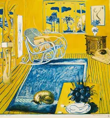 Brett Whiteley, The Cat 1980, 1980, offset lithograph