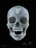 For the Love of God, Believe 2007 by Damien Hirst, 2007, screenprint with glazes, sold Sep 2021