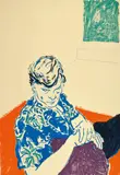 David Hockney, Joe with Green Window 1979, 1979, lithograph