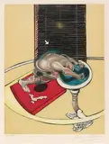 Francis Bacon, Figure at a Washbasin, from Requiem pour la Fin des Temps 1977-78, 1977-78, etching and aquatint