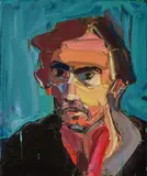 Ben Quilty, George Byrne Study 2005, 2005, oil on linen