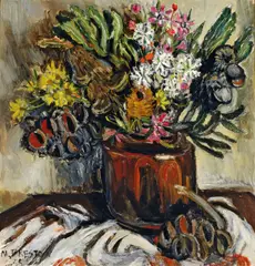 Margaret Preston, Banksia 1955, 1955, oil on canvas on board