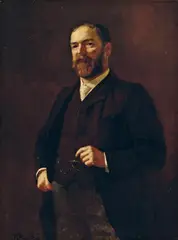 Tom Roberts, Portrait of C. S. Paterson 1888, 1888, oil on canvas