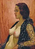 Norman Lindsay, Rita in Profile c1940