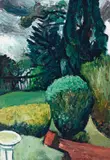 Rick Amor, Hedges at Baxter 1984, 1984, oil on canvas