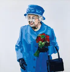 Paul Ryan, Blue Betty 2016, 2016, oil on linen