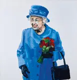 Paul Ryan, Blue Betty 2016, 2016, oil on linen
