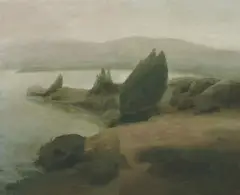 Philip Wolfhagen, Fourth Elevation 1993, 1993, oil and beeswax on canvas