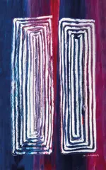 Rosella Namok, Bright Couple... Happy Ones... Right Way 2004, 2004, synthetic polymer paint on canvas