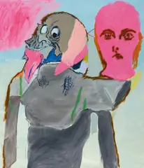 Rhys Lee, Snake III 2007, 2007, synthetic polymer paint and enamel on canvas