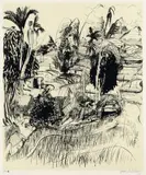 Brett Whiteley, Torajaland (Celebes) 1974, 1974, screenprint