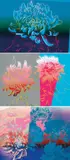 Kiku 1983 by Andy Warhol, 1983, complete set of colour screenprints (3), sold Mar 2021