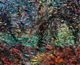 John Perceval, Tangled Arch in the Deserted Garden, Highgate 1963