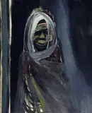 African Woman by Sidney Nolan, oil on composition board, sold Mar 2021