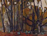 Fred Williams, Bayswater Landscape 1959, 1959, oil on board
