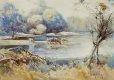 Penleigh Boyd, Untitled (Landscape) 1911