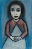 Robert Dickerson, I'm Waiting c1978, c1978, pastel on paper