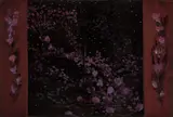 Tim Storrier, Evening Flora Screen (Study), synthetic polymer paint on card