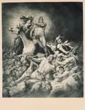 Norman Lindsay, Powers of Earth 1927, 1927, drypoint and etching