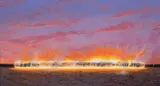 Tim Storrier, Evening Blaze