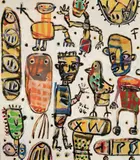 David Larwill, About Envy 2004, 2004, synthetic polymer paint on linen