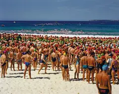 Cole Classic II - The Second Wave (from the series Leisureland) 2000 by Anne Zahalka, 2000, C type photograph, sold Nov 2020
