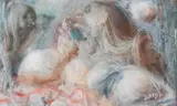 William Dobell, The Gossip 1970