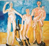 Joe Furlonger, Family Portrait 1992, 1992, oil on canvas