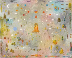 Tim Johnson, Shakyamuni 2003, 2003, synthetic polymer paint on linen