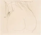 Brett Whiteley, Woman Under the Shower 1976, 1976, etching