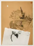 Brett Whiteley, Garden in Rome 1982, 1982, coloured etching, aquatint and collage