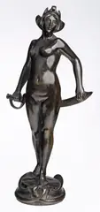 Salome c1895 by Bertram Mackennal, c1895, bronze, sold Jul 2020
