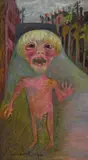 John Perceval, Boy Crying in a Carlton Street 1944