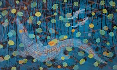 Lin Onus, Mandiginingi 1992, 1992, synthetic polymer paint on linen