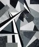 Robert Jacks, Metropolis Revisited 1983, 1983, synthetic polymer paint on canvas