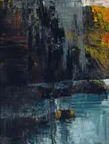 Euan MacLeod, Vertical Seascape 1996-97, 1996-97, oil on canvas