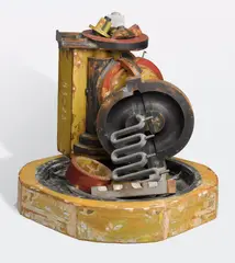 Robert Klippel, No. 792 1989, 1989, wood assemblage