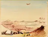 Russell Drysdale, Flying Doctor, North Queensland 1949