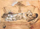 Donald Friend, Sleeping Boy