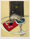 Francis Bacon, Figure at a Washbasin (from Requiem pour la Fin des Temps) 1977-78, 1977-78, etching and aquatint on Arches paper