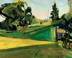 Robert Malherbe, Large View of the Domain 2015, 2015, oil on linen