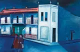 Robert Dickerson, Ladies of Paddington, oil on canvas